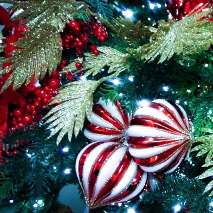 December Diamonds Navy Soul 5555109 - Decorazione Per Albero Di Natale Con Ancora E Strass